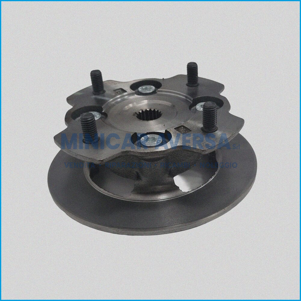Disco Freno Anteriore Anteriore + Flangia D.172 - Aixam - Grecav - 6G028 - Utfr28 - F0040000607 - R.Doc Non Originale