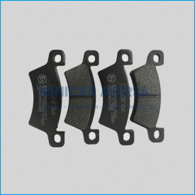 SERIE PASTIGLIE FRENO POSTERIORE DOPO 2006 - 1003900 - R.DOC NON ORIGINALE