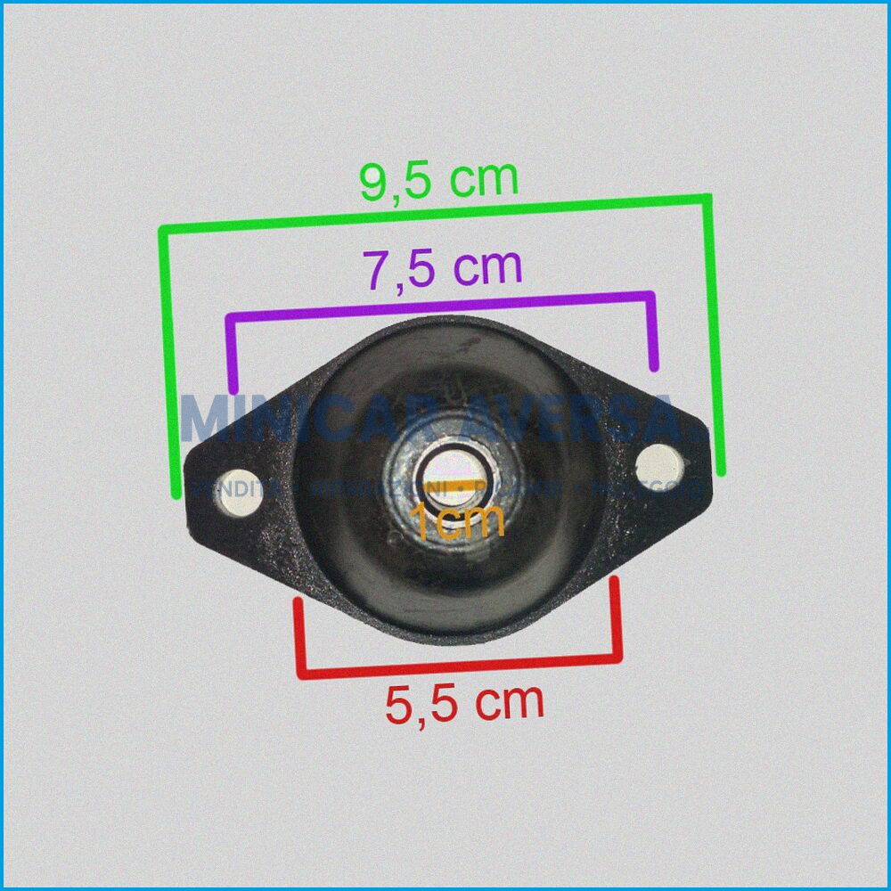 SILENT BLOCK MOTORE ANTERIORE - 01.22.043 BAROODER - R.DOC NON ORIGINALE