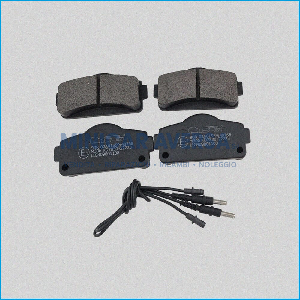 Serie Pastiglie Freno Anteriori - Ligier Ixo Con Spie 1008464 - Casalini 550 F0040000805 - R.Doc Non Orig.