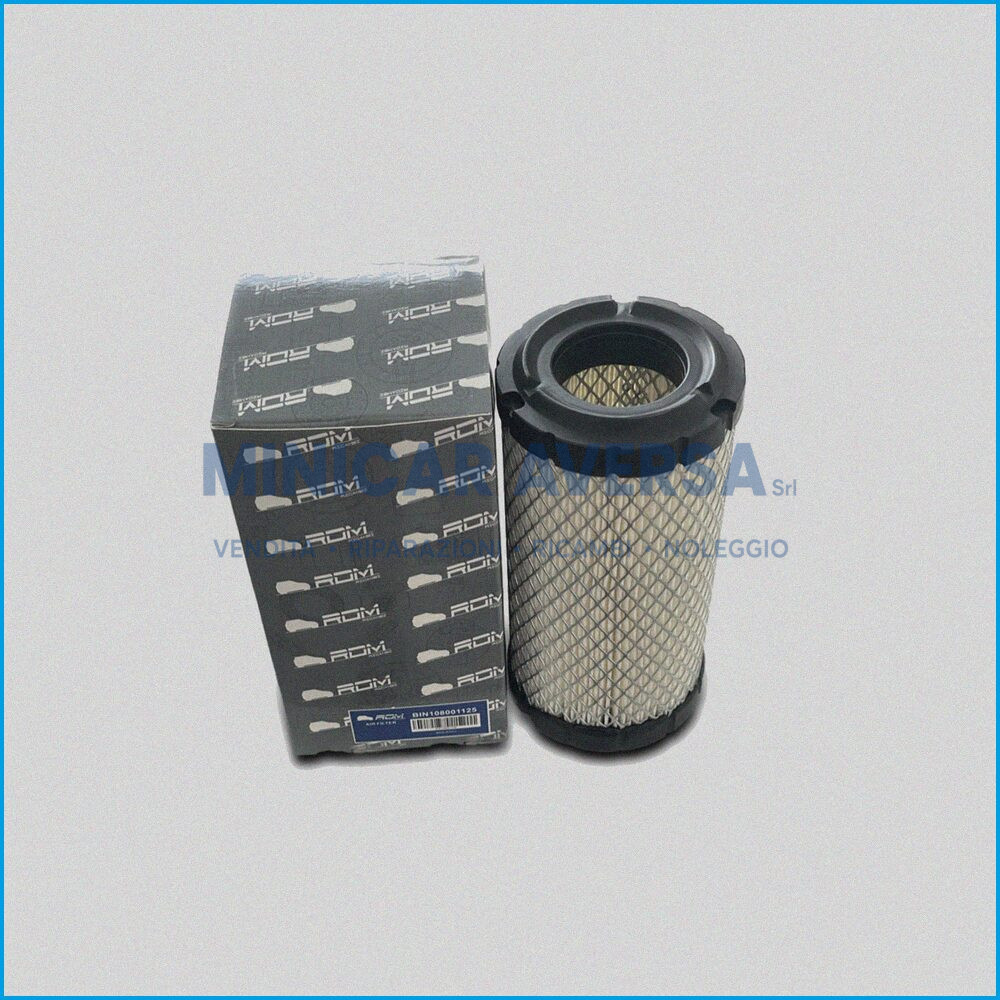 Filtro Aria Cilindrico - Lombardini ( Ed0021751660-S ) Ligier 1003173 - Casalini F0098000146 - Ch26 Mgo - No Orig