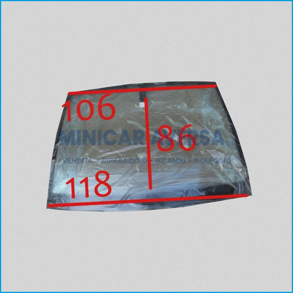 PARABREZZA - MICROCAR MC1/MC2 - 1000582 - R.DOC NON ORIGINALE