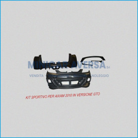 KIT SPORTIVO - AIXAM CITY 2010 - AIXAM GTO - COMPOSTO DA: PARAURTO GTO ANT. + POST. GTO - KIT MASCHERINE ANT. GTO - R.DOC NON OR