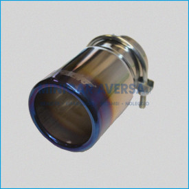 TERMINALE SCARICO - UNIVERSALE CROMATO - R.DOC NON ORIGINALE
