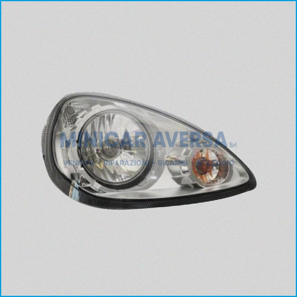 FARO ANTERIORE DX - MICROCAR M.GO - 1005391 - 61BC 61BL 61BY 61A3 - R.DOC NON ORIGINALE