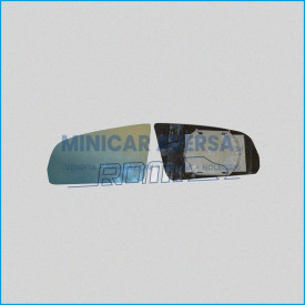 VETRO SPECCHIO SX - AIXAM 2010 - 7AP143 - ATTACCO RETTANGOLARE - R.DOC NON ORIGINALE