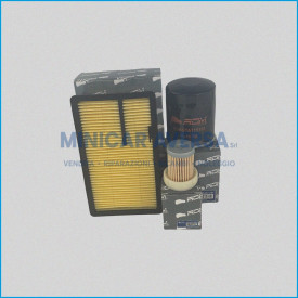 KIT FILTRI PER TUTTE LE AIXAM CON MOTORE KUBOTA Z402 FINO AL 2015 - AIXAM 400 / 721 / CITY 2008 / 2010 / 2013