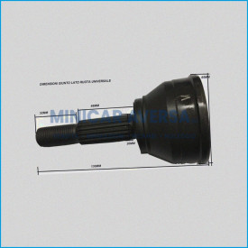 KIT GIUNTO OMOCINETICO LATO CAMBIO UNIVERSALE - R.DOC NON ORIGINALE