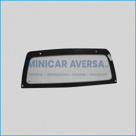 LUNOTTO POSTERIORE - SENZA SBRINATORE - MICROCAR VIRGO III - 1000646 - R.DOC NON ORIGINALE