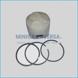 PISTONE COMPLETO D 67,50 - KUBOTA Z482 D722 +05 (CON FASCE ELASTICHE) - K168512190 - R.DOC NON ORIGINALE