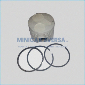 PISTONE COMPLETO DI FASCE D.73.00 +10 - LOMBARDINI LDW502 ED0065014290-S - R.DOC NON ORIGINALE