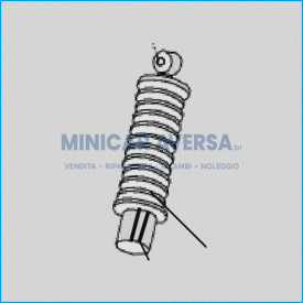 AMMORTIZZATORE ANTERIORE COMPLETO - JDM ALBIZIA - 101022 - R.DOC NON ORIGINALE