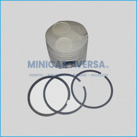 PISTONE COMPLETO D 64 - KUBOTA Z402 +0,25 (CON FASCE ELASTICHE) - R.DOC NON ORIGINALE