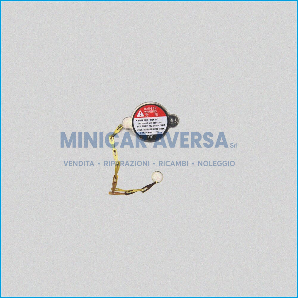 TAPPO RADIATORE PER VERSIONI IN PLASTICA PER CHATENET CH26/BAROODER 01.16.124 - JDM 910011 - MICROCAR 1007425 - R.DOC NON ORIGIN