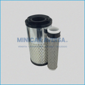 FILTRO ARIA - AIXAM ( MOTORE KUBOTA ) - 1666711081 - R.DOC NON ORIGINALE