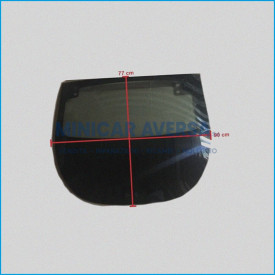 LUNOTTO POSTERIORE FUME - CON SBRINATORE - MICROCAR DUE (P85) - MICROCAR DUE (P88) - DUE 3/5 - ( 1404857 ) - R.DOC NON ORIGINALE