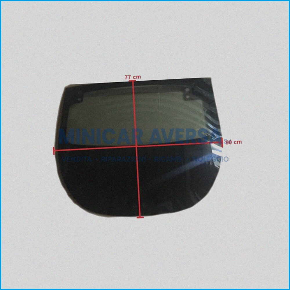 LUNOTTO POSTERIORE FUME - CON SBRINATORE - MICROCAR DUE (P85) - MICROCAR DUE (P88) - DUE 3/5 - ( 1404857 ) - R.DOC NON ORIGINALE