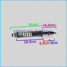 Ammortizzatore Anteriore - Aixam 4AT009 - R.Doc Non Originale