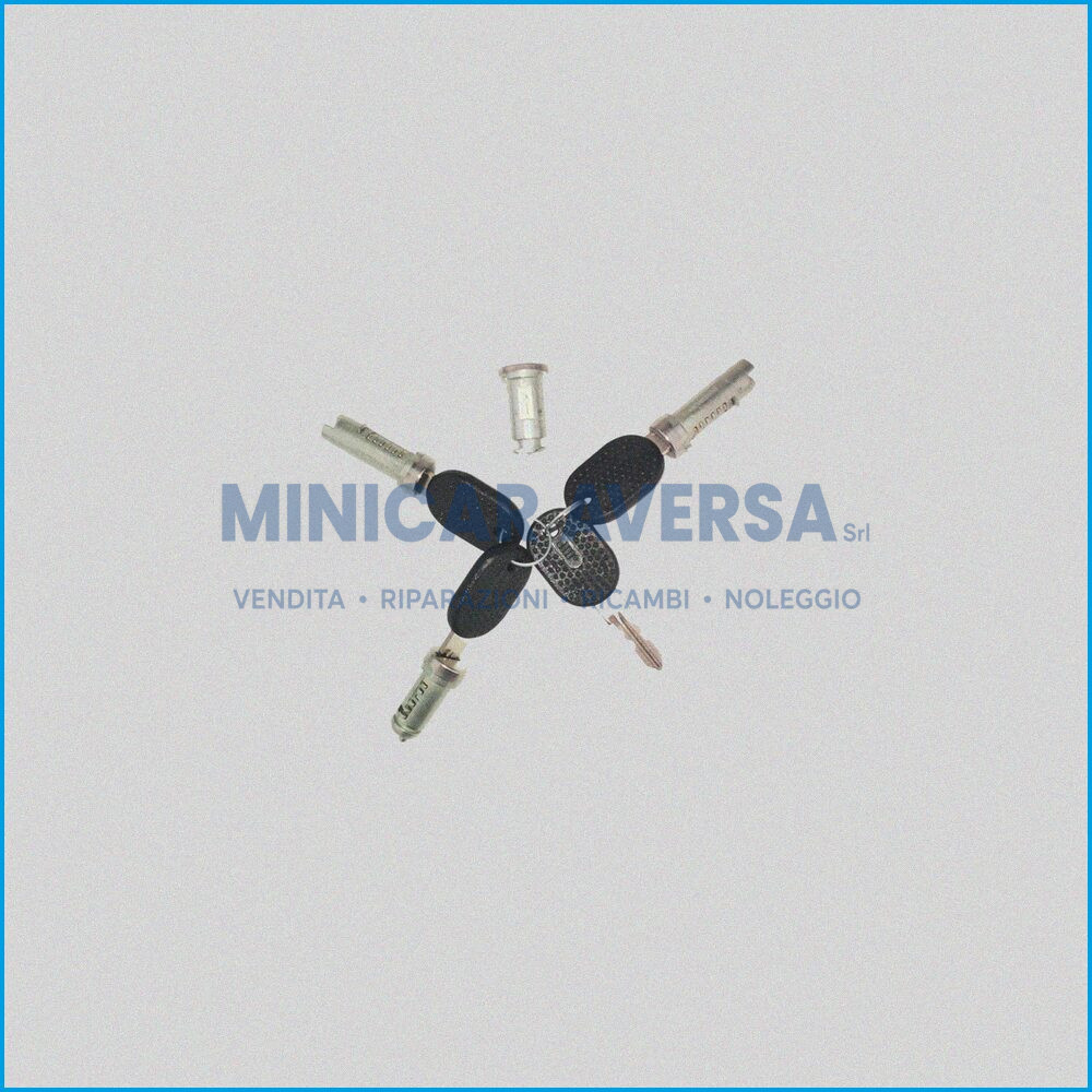 KIT CILINDRETTI CHIAVI - T3 GRECAV ( BAF96 - 0013418 ) - LIGIER NOVA AMBRA ( 0081481 ) - R.DOC NON ORIGINALE