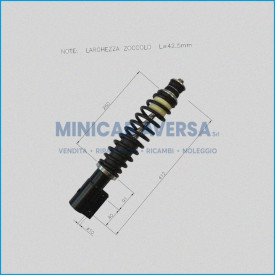 Ammortizzatore Anteriore - Microcar Virgo II - ( 0660145 ) 1000426 - R.Doc Non Originale