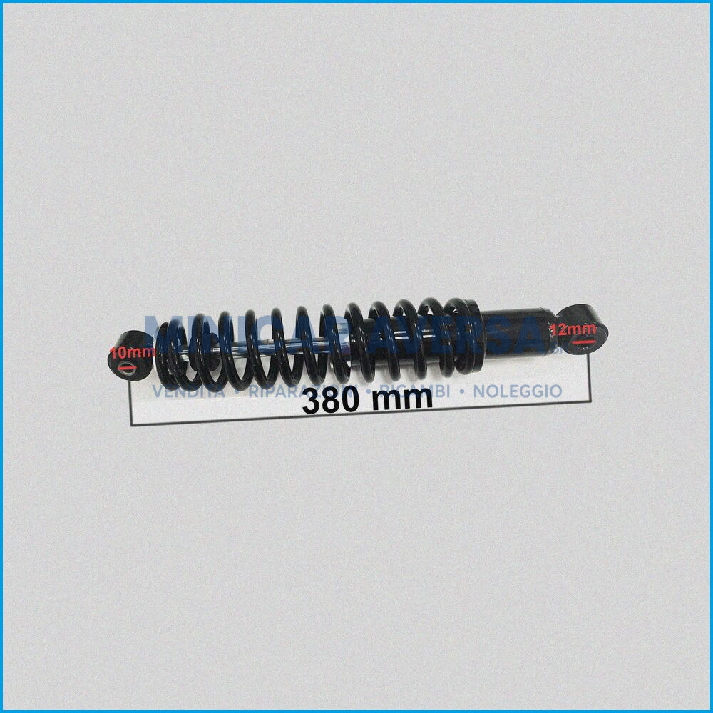 AMMORTIZZATORE POSTERIORE - AIXAM MEGA MULTI TRUCK D 400/600 2013→ - R.DOC NON ORIGINALE