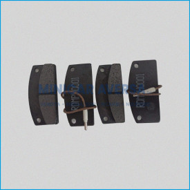 Pastiglie Freno Ant. con Spia Made in Italy H25mm - Aixam 1997-2009 6G065 - Ligier Xtoo 0181037 - Chatenet -2010 - Casalini F004