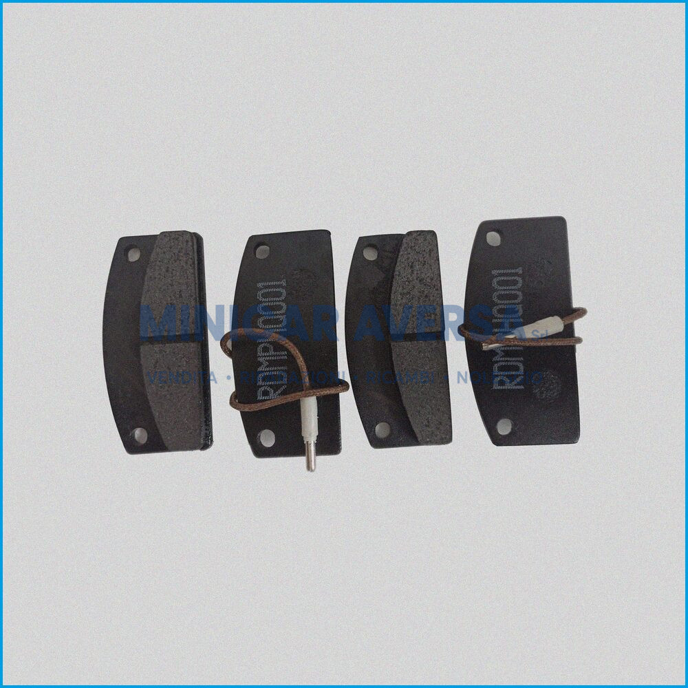 Pastiglie Freno Ant. con Spia Made in Italy H25mm - Aixam 1997-2009 6G065 - Ligier Xtoo 0181037 - Chatenet -2010 - Casalini F004