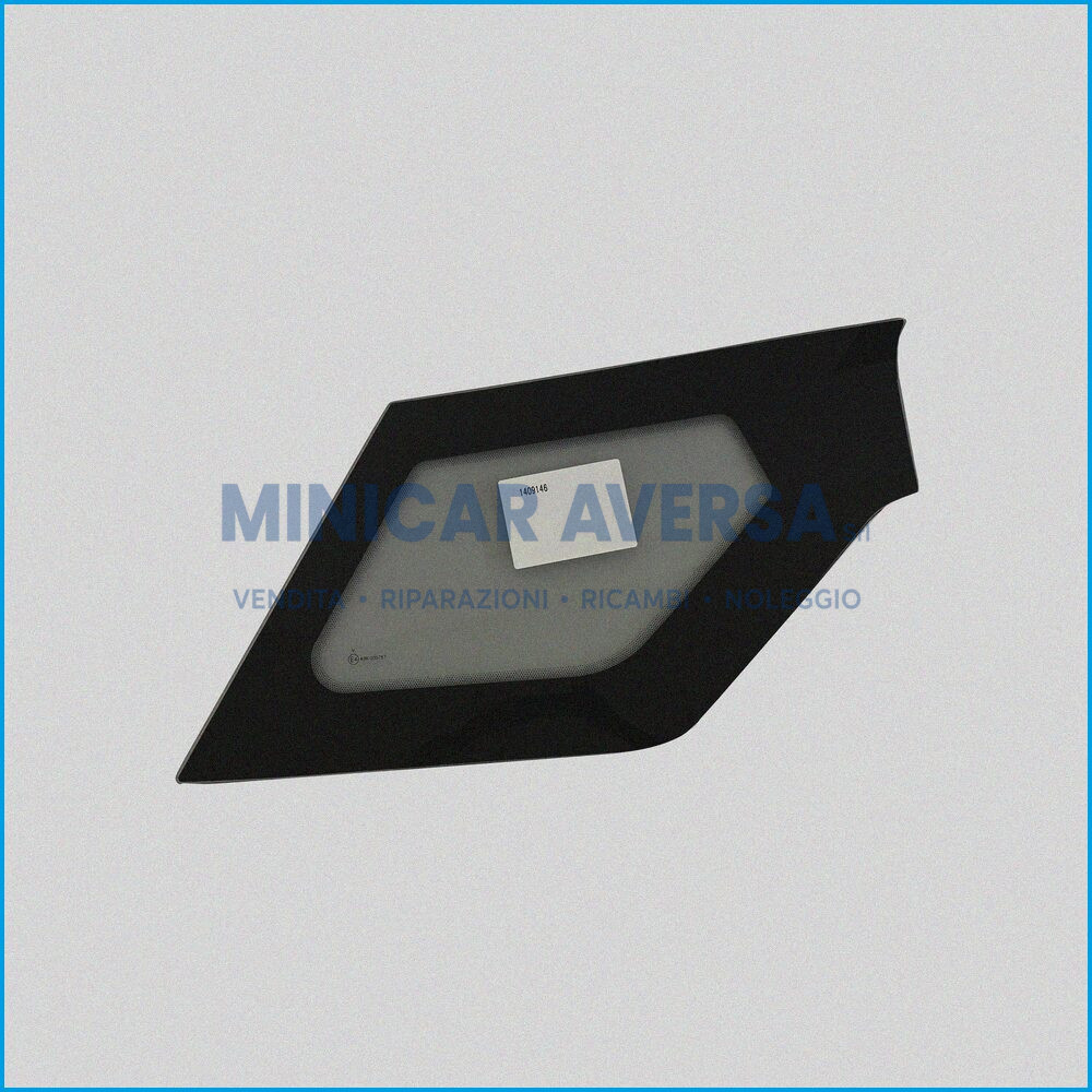 VETRO FISSO POSTERIORE DX - LIGIER JS50 2°S. - 1409146 1419217 - R.DOC NON ORIGINALE