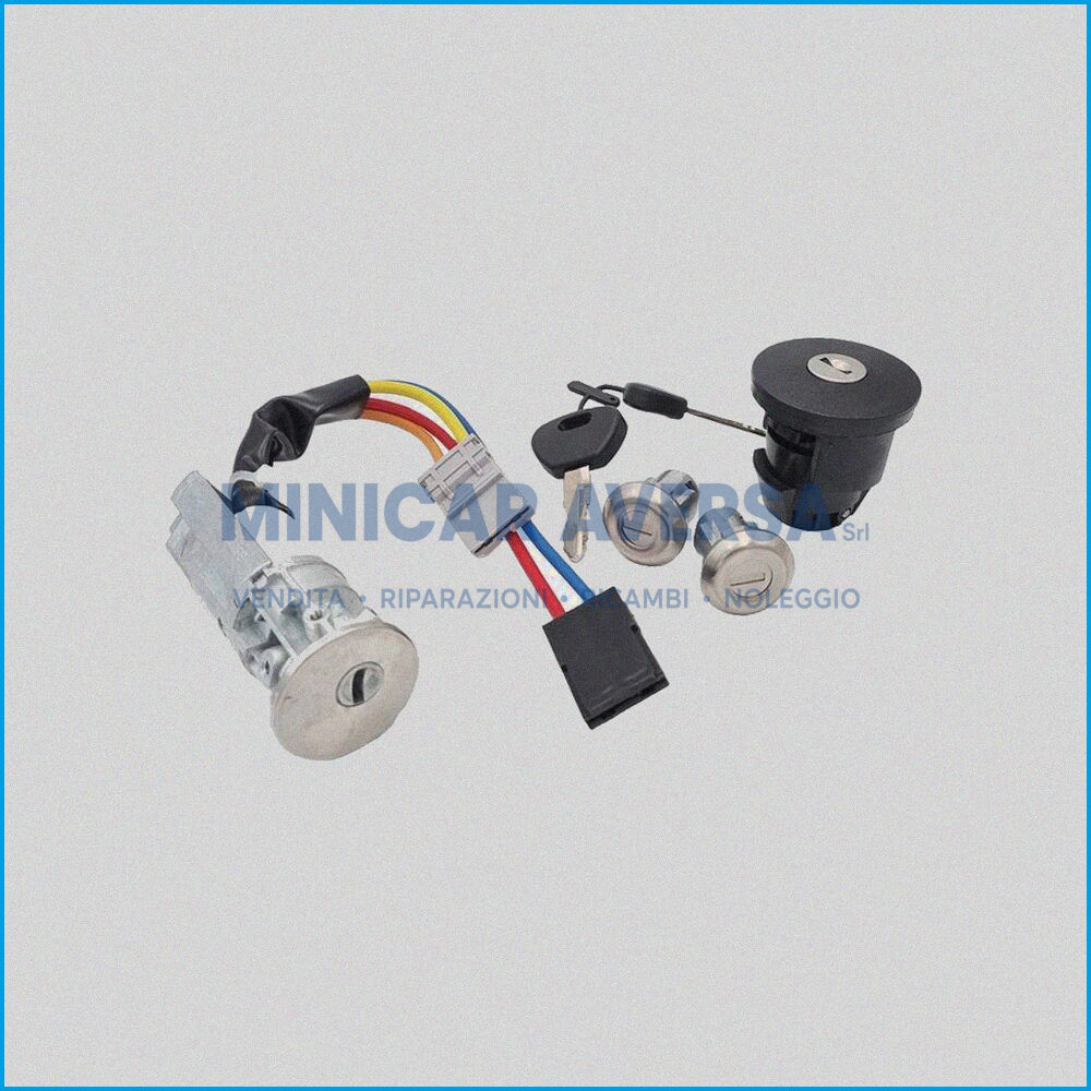 Blocchetto Avviamento - Kit Chiavi Portiere (Chiave Avviamento Inclusa) - Ligier 1405961 - R.Doc Non Originale