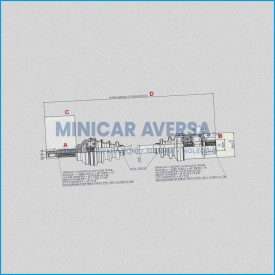 Semiasse - Economy- Microcar Completo Tipo Oe - Lung. 598 - 1006226 - R.Doc Non Originale