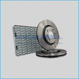 Disco Freno Anteriore Peugeot / Opel / Citroen / Citroen Ami  / Fiat Topolino  - Oe 4249G1 - (Scatola Con 2 Pezzi) R.Doc Non Ori