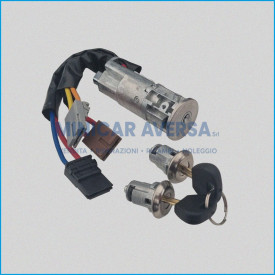 Kit Blocchetto Avviamento E Serrature Aixam - Microcar Ligier 1405961 - Chatenet 00.26.025 - Aixam Dal 1997 Al 2009 4G019 - R.Do
