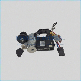Kit Centralina + Blocchetto Avviamento - Nottolini Porta E Telecomandi - Aixam Vision 2013 / Aixam Sensation 2016 - 4Ay019 - R.D