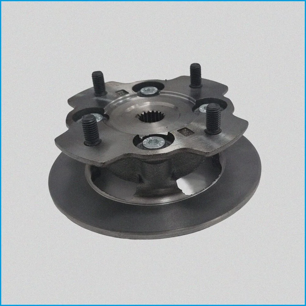 DISCO FRENO ANTERIORE ANTERIORE + FLANGIA D.172 - AIXAM - GRECAV - 6G028 - UTFR28 - F0040000607 - R.DOC NON ORIGINALE