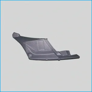 COVER PARAFANGO INTERNO SX - 7AA162 - R.DOC NON ORIGINALE