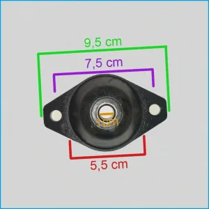 SILENT BLOCK MOTORE ANTERIORE - 01.22.043 BAROODER - R.DOC NON ORIGINALE