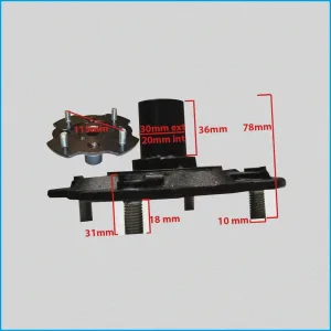 FLANGIA RUOTA 115 - M10X1,5 - JDM DA FINE 2011 - R.DOC NON ORIGINALE