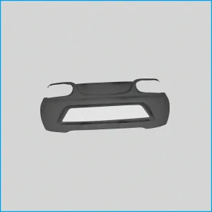 PARAURTO ANTERIORE DA VERNICIARE - ITALCAR T3 - R.DOC NON ORIGINALE