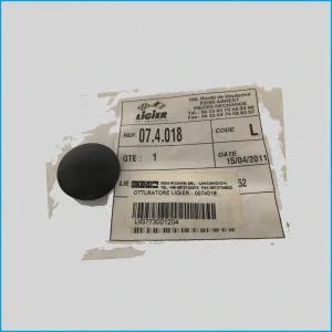 TAPPO OTTURATORE ALZAVETRO LIGIER 0074018 -(EX 07.4.018)
