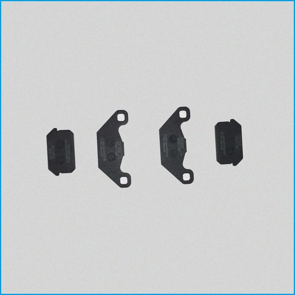 SERIE PASTIGLIE FRENO POSTERIORI CH26 V2 ( 01.17.390 ) LIGIER ( 1419154 ) - R. DOC NON ORIGINALE