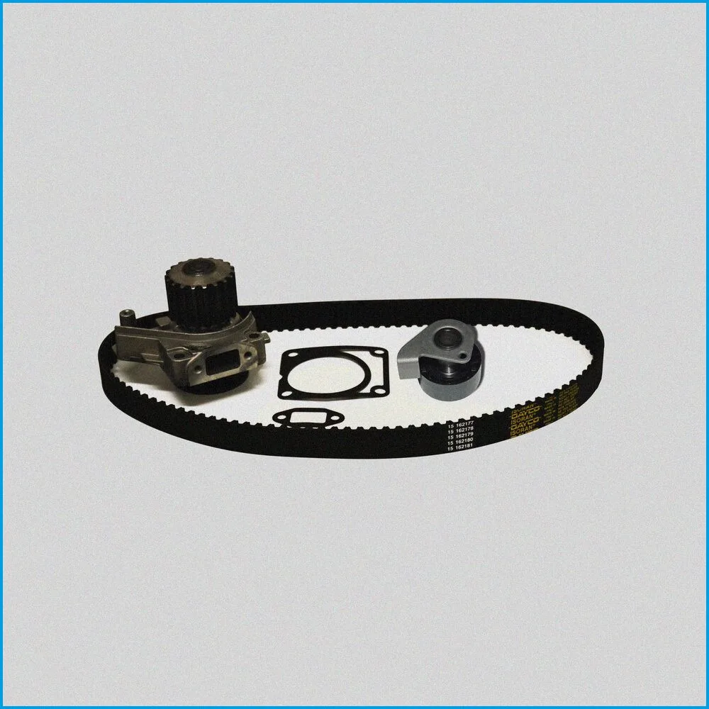 KIT DISTRIBUZIONE (CON POMPA ACQUA, CINGHIA CON GUARNIZIONI E GALOPPINO) - MOTORE FOCS KOHLER LOMBARDINI LDW 502 – ED0048980750-