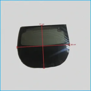 LUNOTTO POSTERIORE FUME - CON SBRINATORE - MICROCAR DUE (P85) - MICROCAR DUE (P88) - DUE 3/5 - ( 1404857 ) - R.DOC NON ORIGINALE