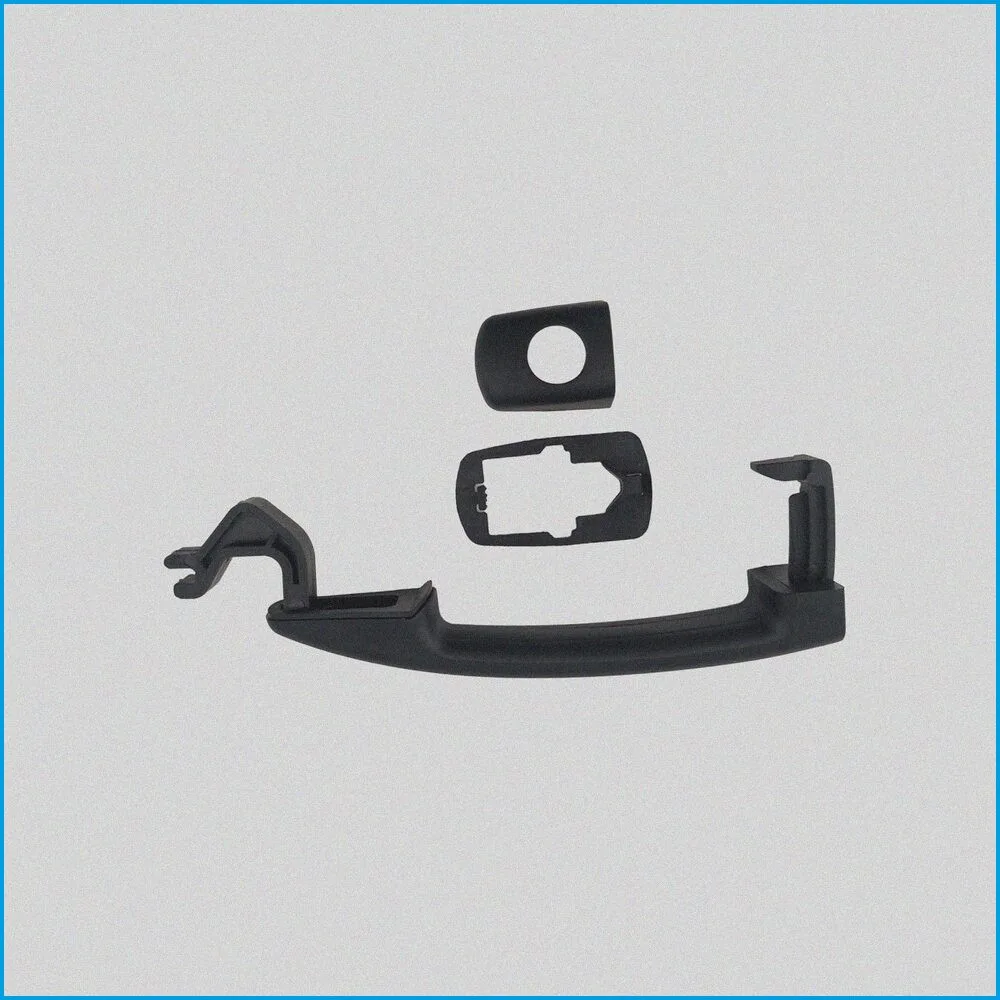 KIT MANIGLIA SX CON GUARNIZIONE E TAPPO NOTTOLINO - LIGIER JS50 DALLA 1°ALLA 5° SERIE E JS60 - KIT 1418627 - CHATENET CH40/CH46