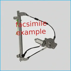 ALZA VETRO ELETTRICO SX - BELLIER B8 - 2450103 - R.DOC - NON ORIGINALE