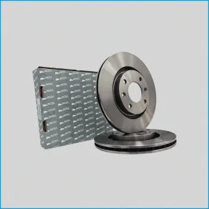 DISCO FRENO ANTERIORE PEUGEOT / OPEL / CITROEN / CITROEN AMI / FIAT TOPOLINO - OE 4249G1 - (SCATOLA CON 2 PEZZI) R.DOC NON ORI