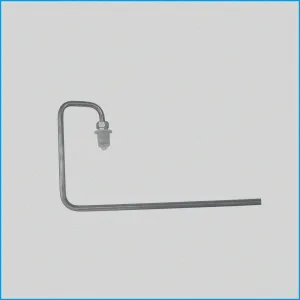 TUBO FRENO ANTERIORE DX FLEX+RIGIDO AIXAM AMBITION 2023 - SCOUTY - 620BT019 R.DOC NON ORIGINALE