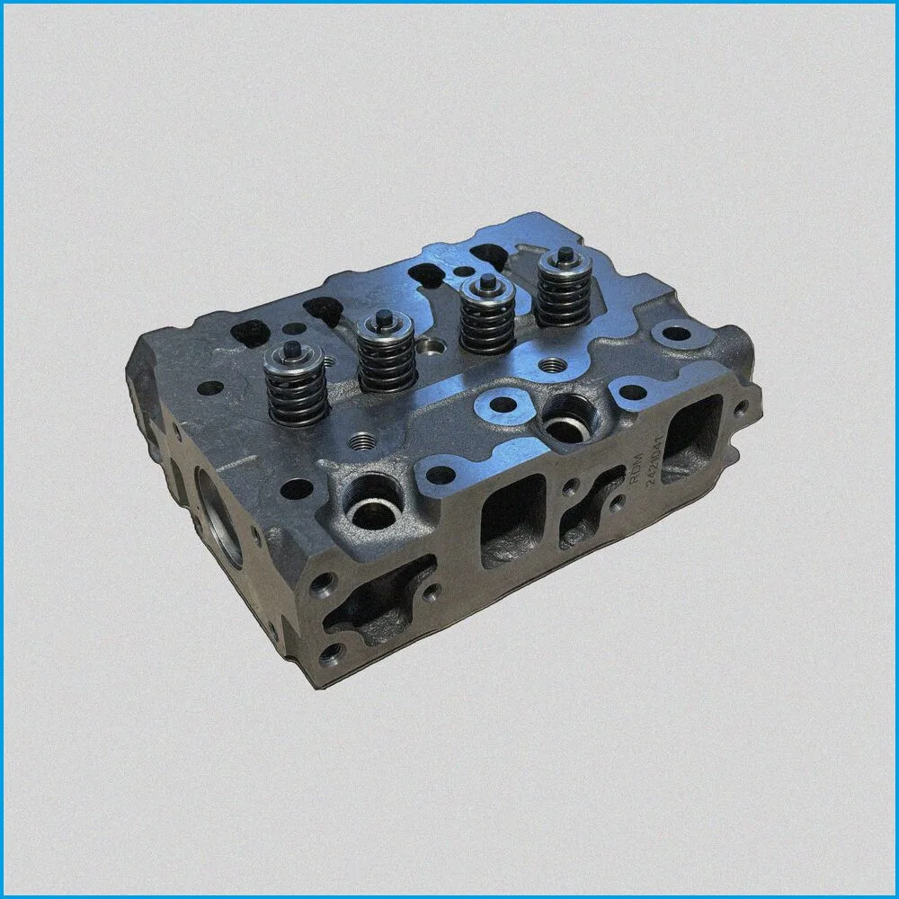 TESTA CILINDRO / TESTATA - YANMAR 2TNE68 - 523 - 911106 - MICROCAR 1005010 - COMPLETA - R.DOC NON ORIGINALE