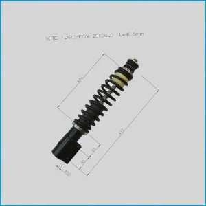 AMMORTIZZATORE ANTERIORE - MICROCAR VIRGO II - ( 0660145 ) 1000426 - R.DOC NON ORIGINALE