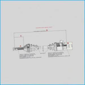 SEMIASSE LIGIER AMBRA DX SX - 0141063 XTOO 1/2 DAL TELAIO 3503 - MV3168 / MV3284 LUNG.590 (80) R.DOC