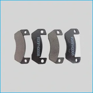 SERIE PASTIGLIE POSTERIORI - MADE IN ITALY - LIGIER XTOO - 0182043 - R.DOC NON ORIGINALE